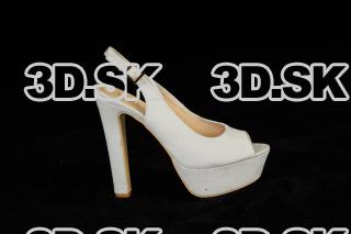 White heels of Eveline Dellai 0006